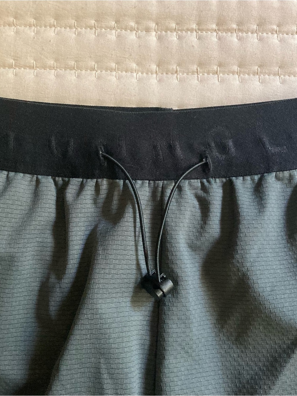YoungLA Athletic Training Shorts Men’s Small Green Lined 5” Cargo Pockets Gym - Picture 8 of 12